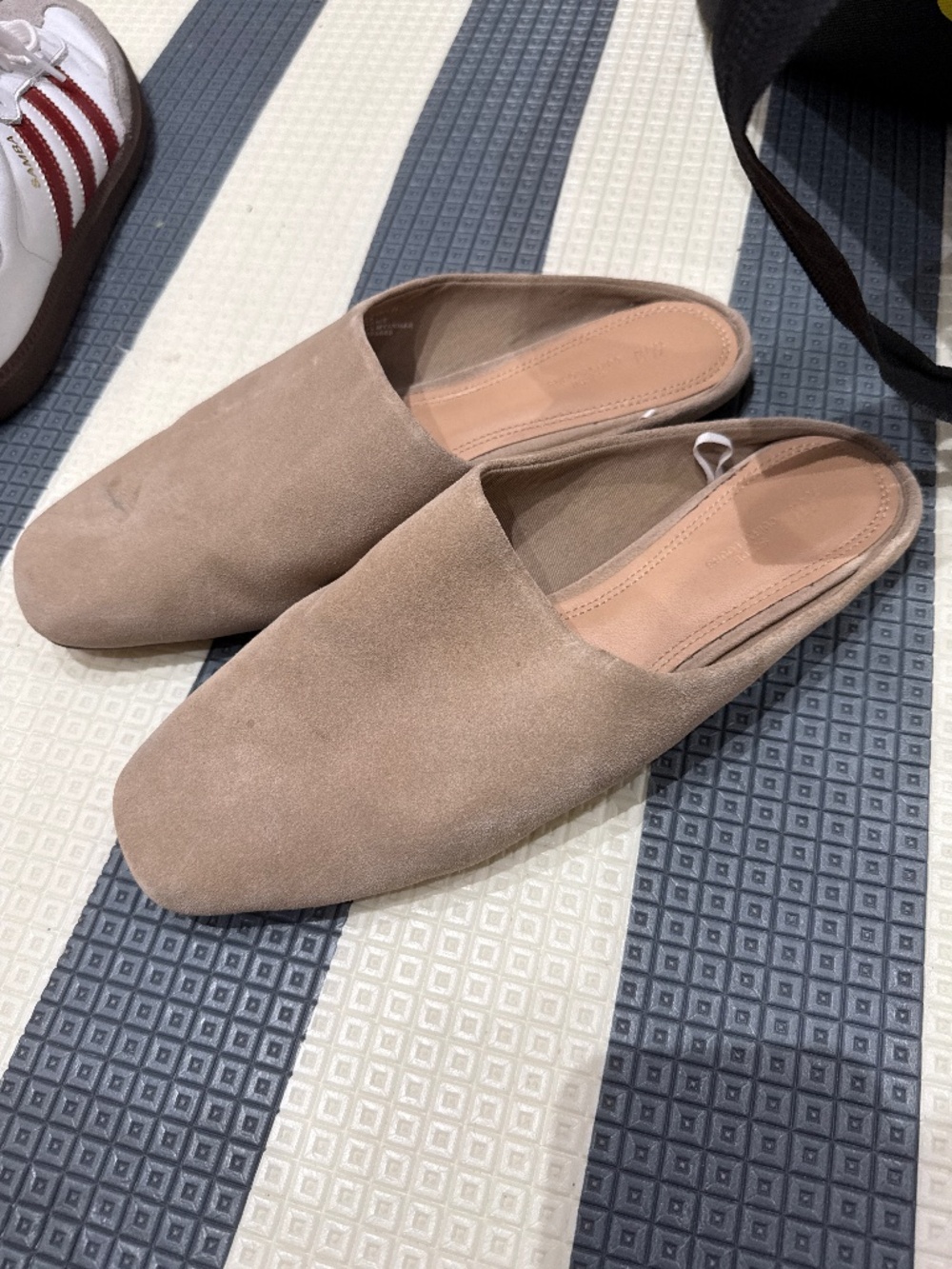 HM mules (real suede)